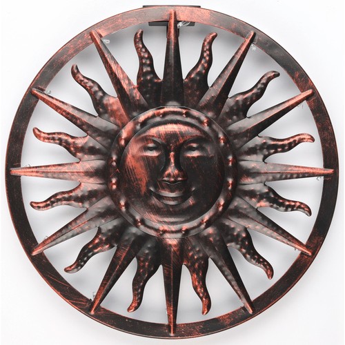 Led solar wandleuchte sonne - solar,