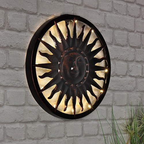 Solar led wanddeko - solar, sonne