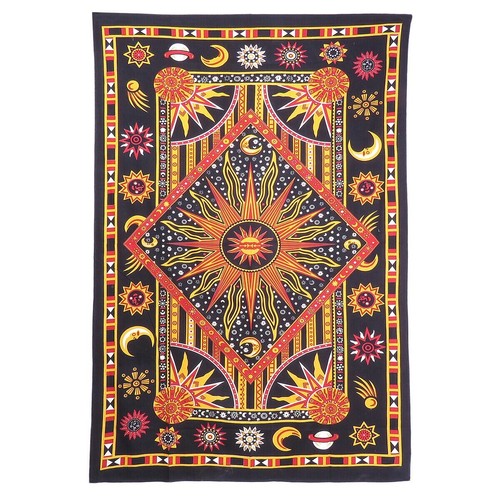 Wandbehang brennende sonne - wandbehang,