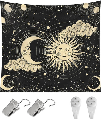 Wandbehang sonnen mond - wandbehang,