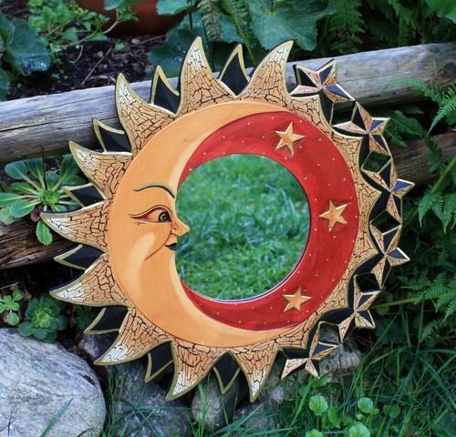 Spiegel sonne sterne - sonne,