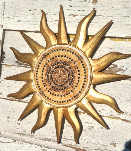 Sonne 29cm metall - 29cm,
