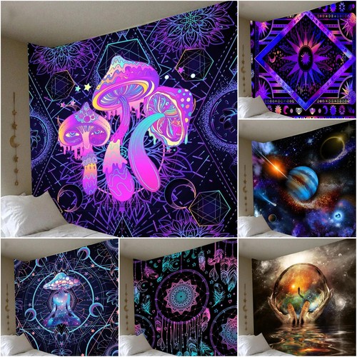 Pilz meditation wandbehang - 3d,