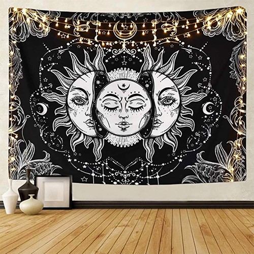 Tarot wandteppich sonne mond - tarot,