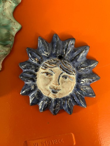 Wanddeko sonne keramik - wanddeko,
