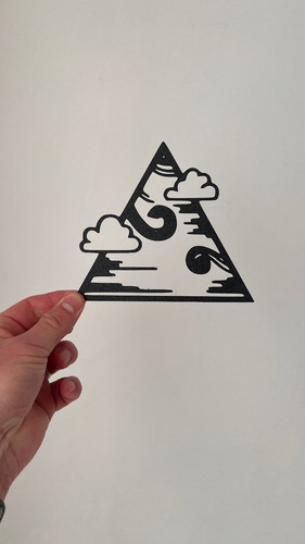 Wandbild wolke sonne meer und - wolke,