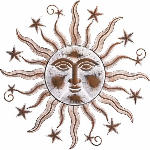 Sonne aus metall - sonne,